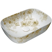 ANZZI Breeze Basin Ceramic Vessel Sink in Rose Gold LS-AZ229